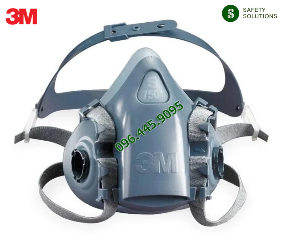 Mặt Nạ Nửa Mặt 3M™ 7501/37081(Aad), Cỡ Nhỏ