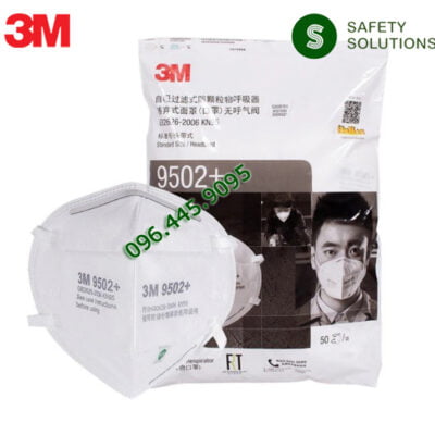 Khẩu Trang Bảo Vệ Hô Hấp 3M™ 9502+, N95 As/Nzs P2