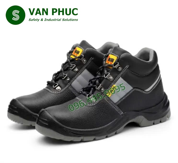 Giày bảo hộ lao động VPS-HS15. Chống dầu, chống nước, mũi thép, chống đâm thủng, phản quang, chống tĩnh điện, an toàn