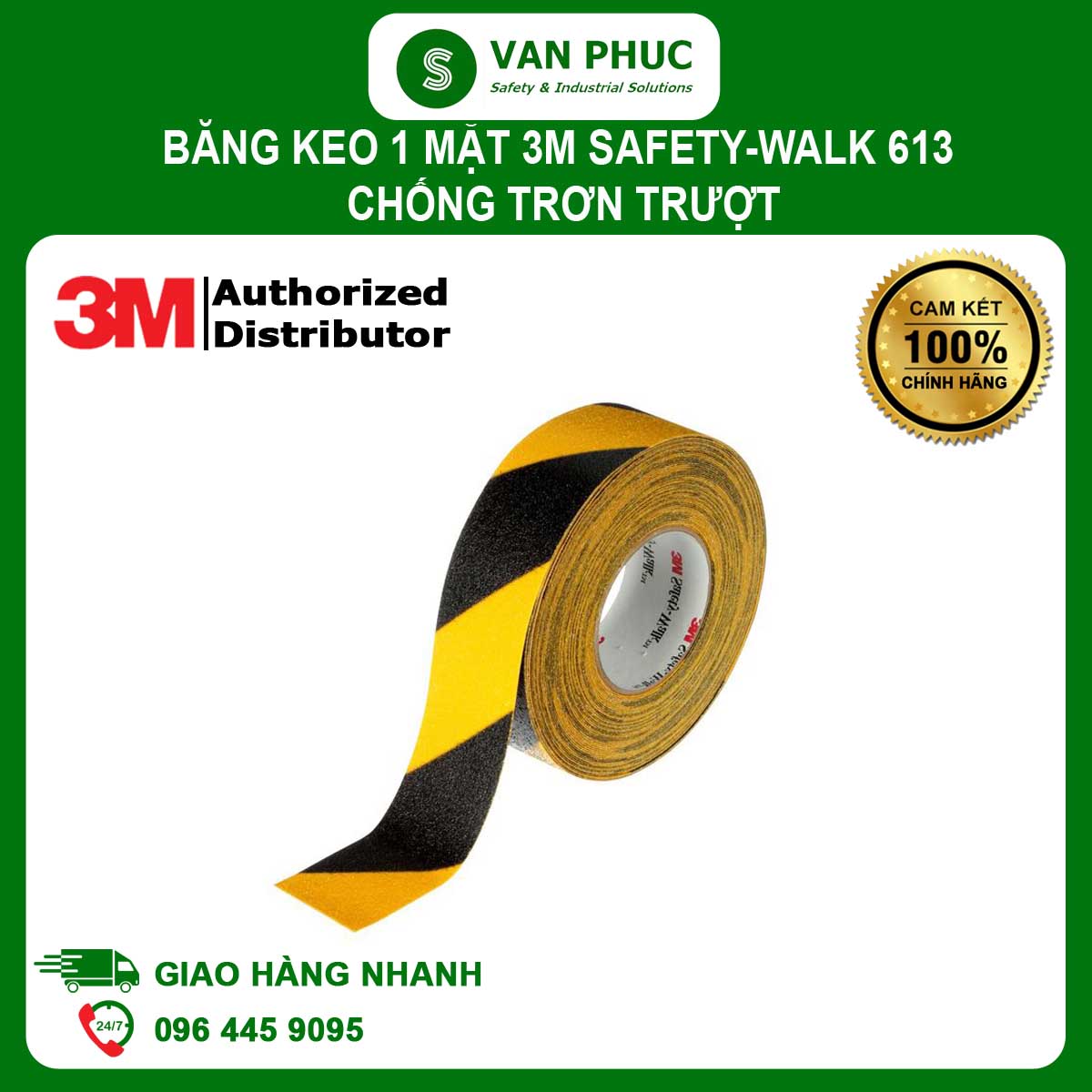 Băng Keo 1 mặt 3M Safety-Walk 613 chống trơn trượt Băng Keo 1 mặt 3M Safety-Walk 613 chống trơn trượt