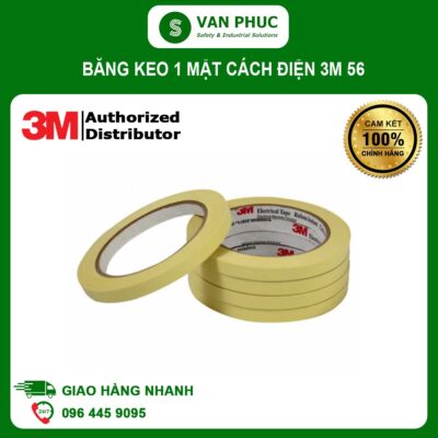 Băng keo 1 mặt cách điện 3M 56