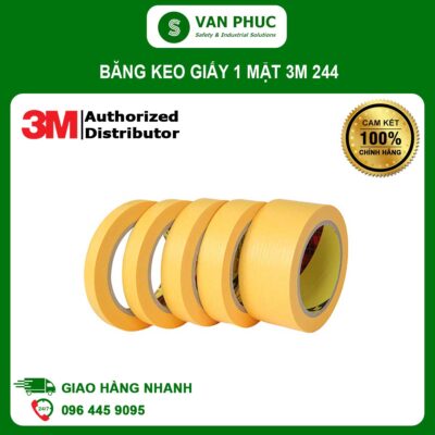 Băng keo giấy 1 mặt 3M 244