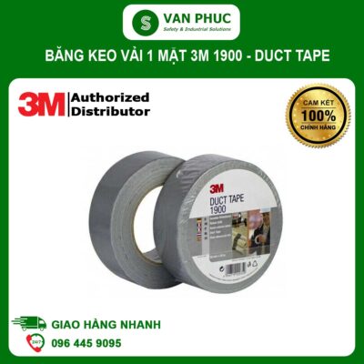 Băng keo vải 1 mặt 3M 1900 - Duct tape