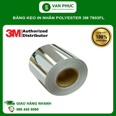 Băng keo in nhãn polyester 3M 7903FL