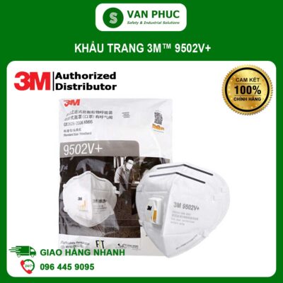 KHẨU TRANG BẢO VỆ HÔ HẤP 3M™ 9502V+