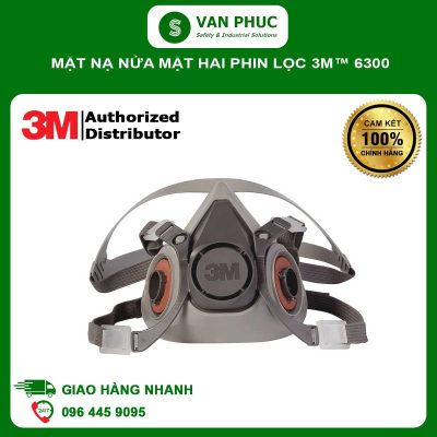 MẶT NẠ NỬA MẶT HAI PHIN LỌC 3M™ 6300