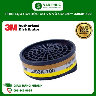 PHIN LỌC HƠI HỮU CƠ VÀ VÔ CƠ 3M™ 3303K-100