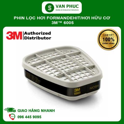 PHIN LỌC HƠI FORMANDEHIT/HƠI HỮU CƠ 3M™ 6005