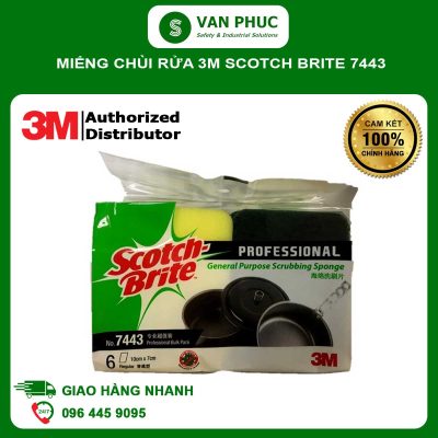 Miếng chùi rửa 3M Scotch Brite 7443