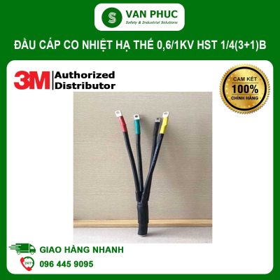 Đầu cáp co nhiệt hạ thế 0,6/1kV HST 1/4(3+1)B