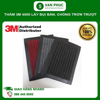 Thảm 3M 4000 lấy bụi bẩn, chống trơn trượt