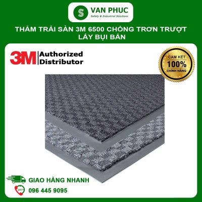 Thảm trải sàn 3M 6500 chống trơn trượt lấy bụi bẩn