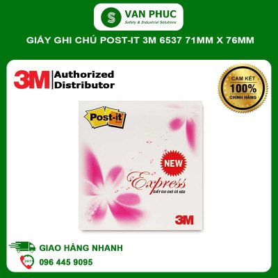 Giấy ghi chú post-it 3M 6537 71mm x 76mm