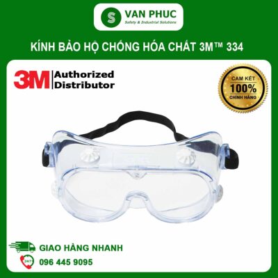 Kính Bảo Hộ Chống Hóa Chất 3M™ 334