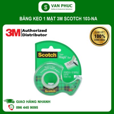 Băng keo 1 mặt 3M Scotch 103-NA