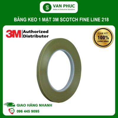 Băng keo 1 mặt 3M Scotch fine line 218