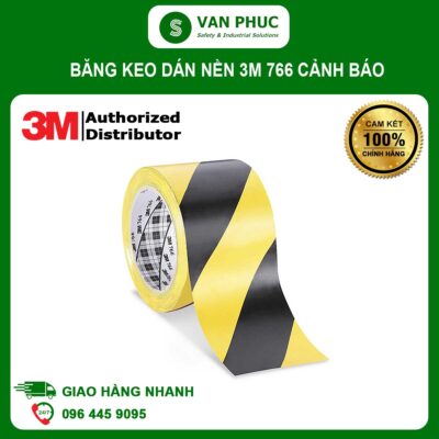 Băng keo dán nền 3M 766 cảnh báo