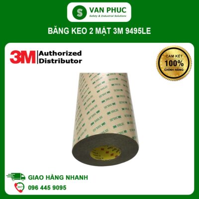 Băng keo 2 mặt 3M 9495LE