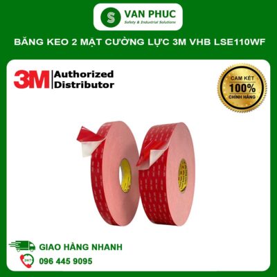 Băng keo 2 mặt cường lực 3M VHB LSE110WF