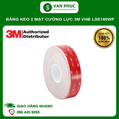 Băng keo 2 mặt cường lực 3M VHB LSE160WF