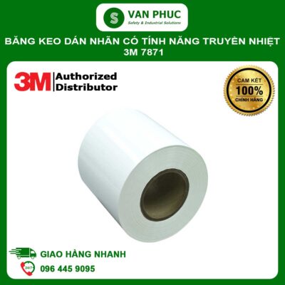 Băng keo dán nhãn có tính năng truyền nhiệt 3M 7871