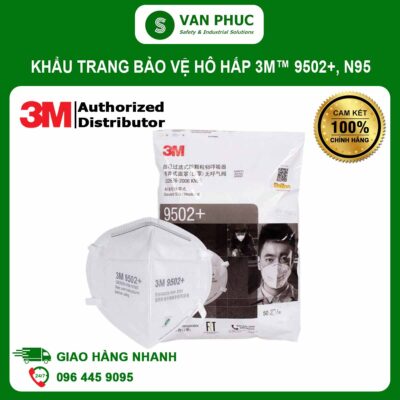 Khẩu Trang Bảo Vệ Hô Hấp 3M™ 9502+, N95