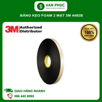 Băng keo foam 2 mặt 3M 4492B