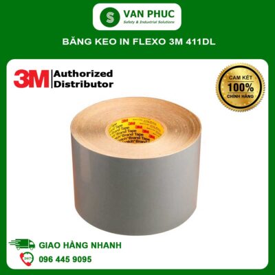 Băng keo in flexo 3M 411DL