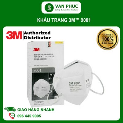 Khẩu Trang Lọc Bụi Bảo Vệ Hô Hấp 3M™ 9001