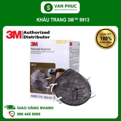 Khẩu Trang Lọc Bụi Và Hơi Hữu Cơ 3M™ 9913, GP1