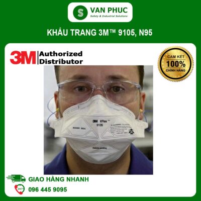 Khẩu Trang Bảo Vệ Hô Hấp 3M™ VFlex™ 9105, N95