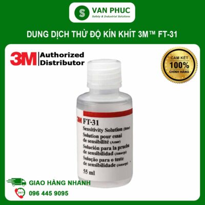 Dung Dịch Thử Độ Kín Khít Của mặt Nạ và Khẩu Trang 3M™ FT-31, 55 mL, Vị Đắng
