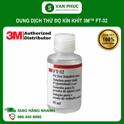 Dung Dịch Thử Độ Kín Khít Của mặt Nạ và Khẩu Trang 3M™ FT-32, 55 mL, Vị Đắng
