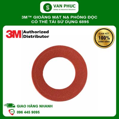 3M™ Gioăng Mặt Nạ Phòng Độc Có Thể Tái Sử Dụng 6895, Dành Cho Mặt Nạ Toàn Mặt Có Thể Tái Sử Dụng 3M™ Dòng 6000