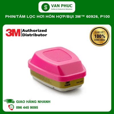 PHIN/TẤM LỌC HƠI HỖN HỢP/BỤI 3M™ 60926, P100