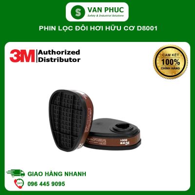 Phin lọc đôi hơi hữu cơ D8001