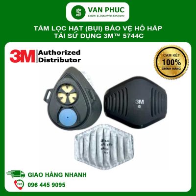 Tấm Lọc Hạt (Bụi) Bảo Vệ Hô Hấp Tái Sử Dụng 3M™ 5744C