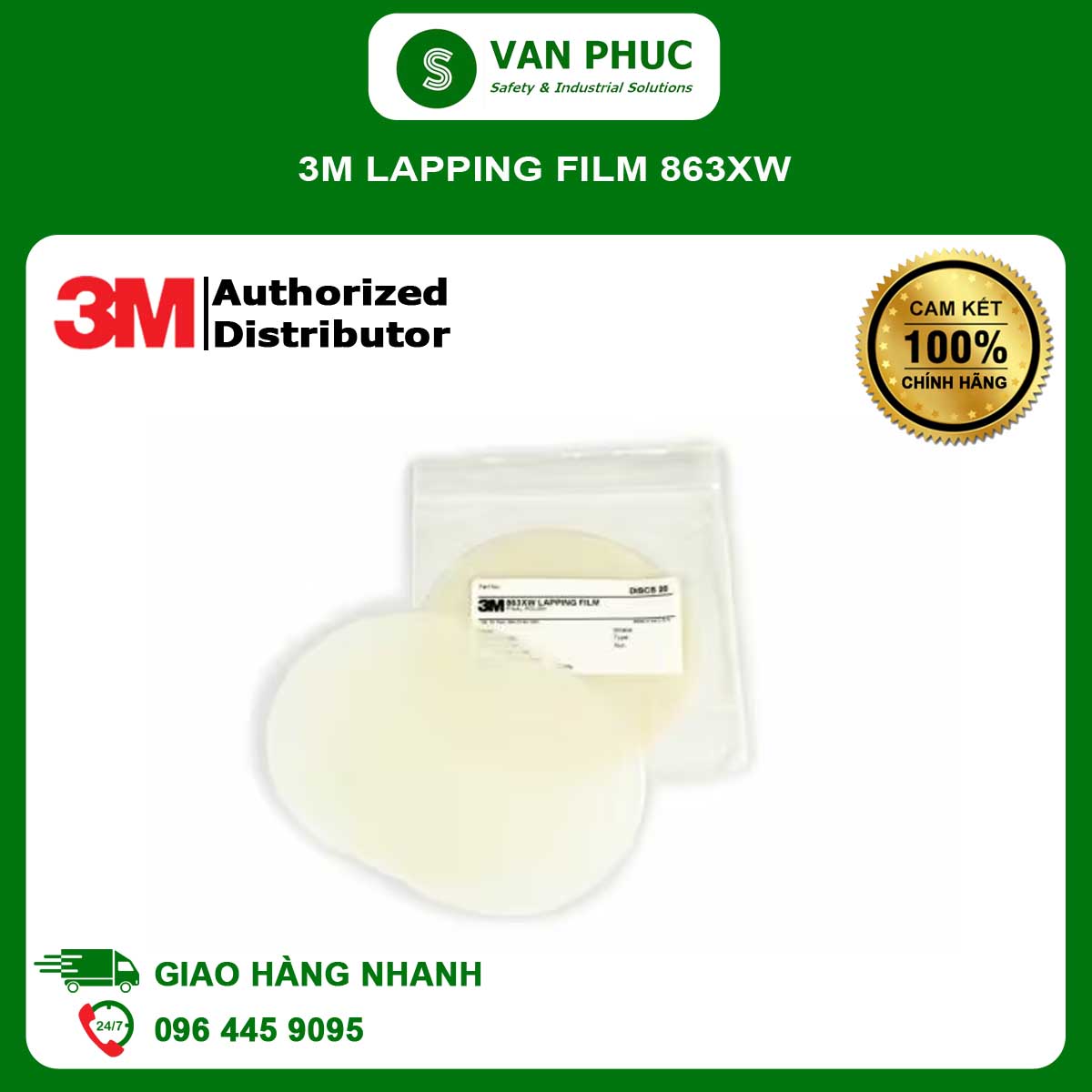 3M Lapping film 863XW - CÔNG TY TNHH GIẢI PHÁP AN TOÀN VÀ CÔNG NGHIỆP ...