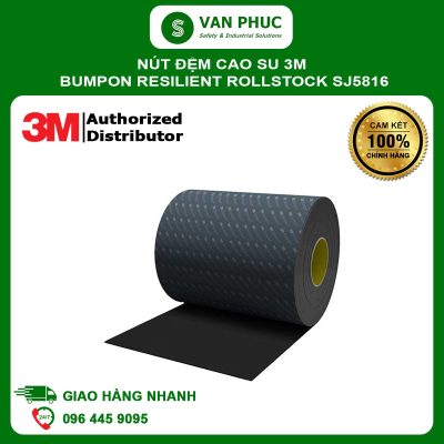 Nút đệm cao su 3M Bumpon Resilient Rollstock SJ5816