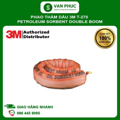 Phao thấm dầu 3M T-270 Petroleum Sorbent Double Boom